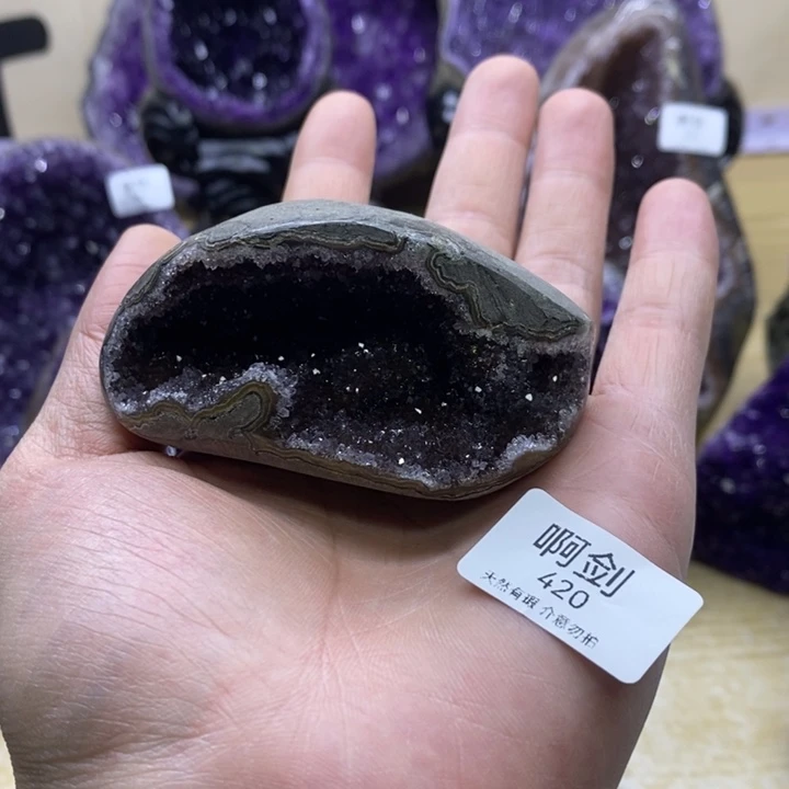 未镶嵌大型摆件（非配饰）紫晶