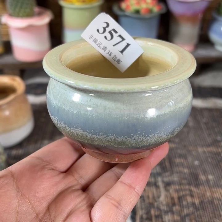 口6 手工花盆满30包邮