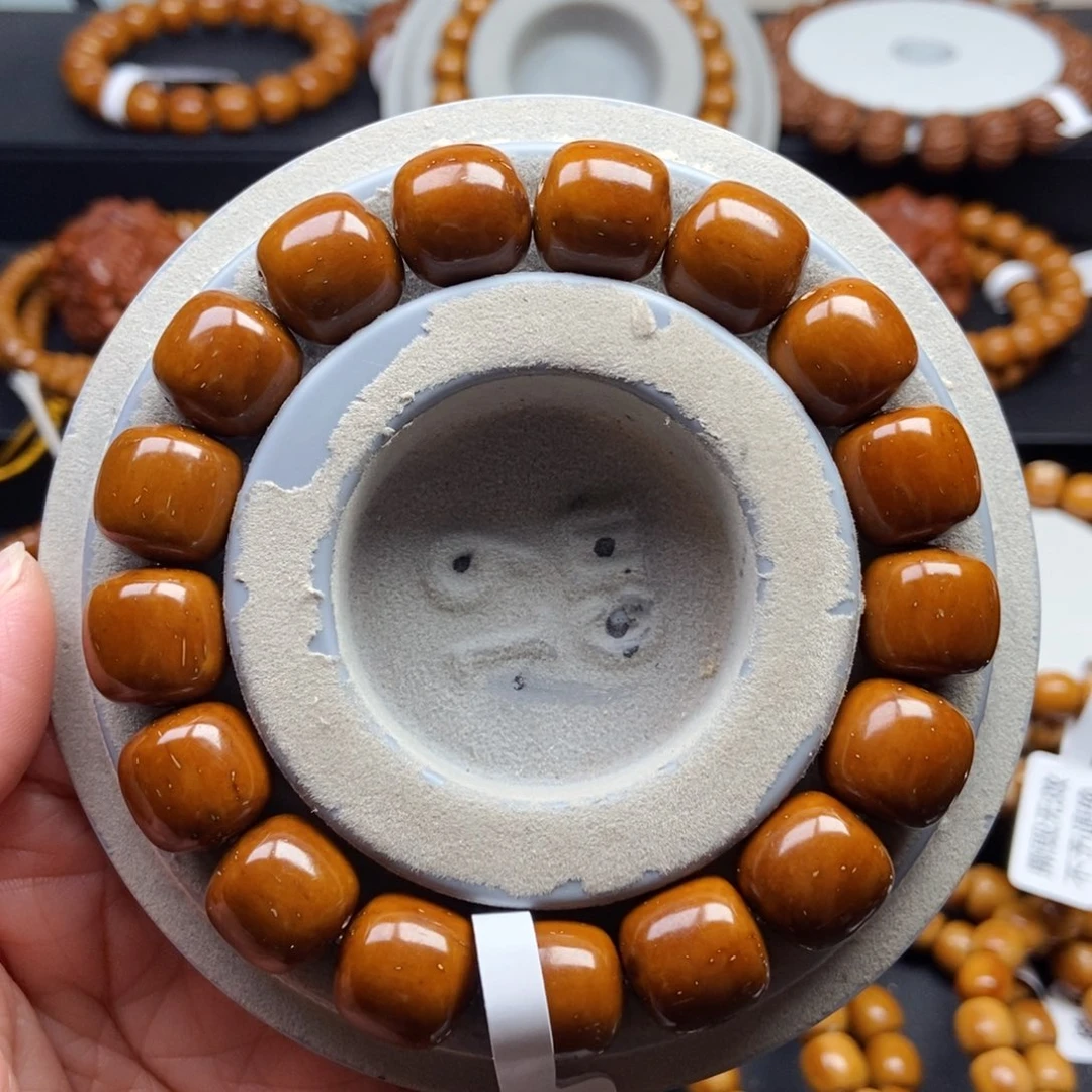 紫金鼠手串13mm➕近实心老型