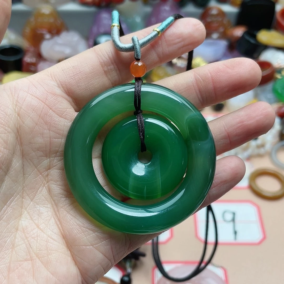 玛瑙/玉髓颈饰合金爱****我
