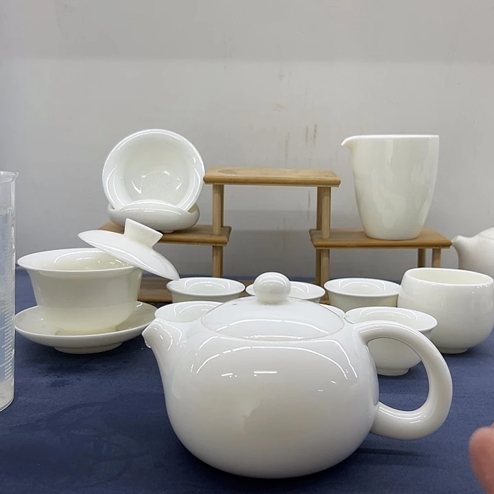 德化白瓷300毫升大壶套装