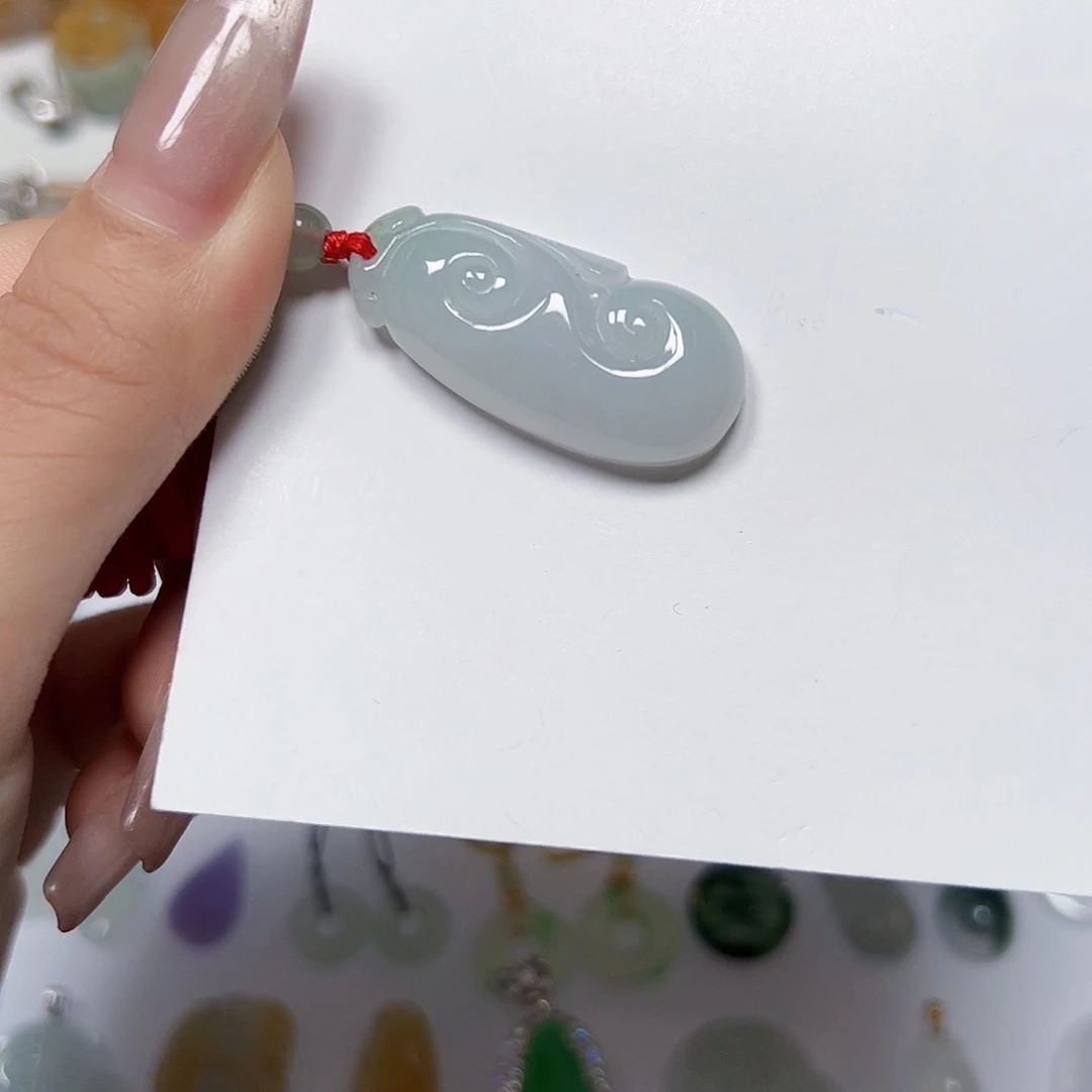 翡翠未镶嵌颈饰天然A货翡翠