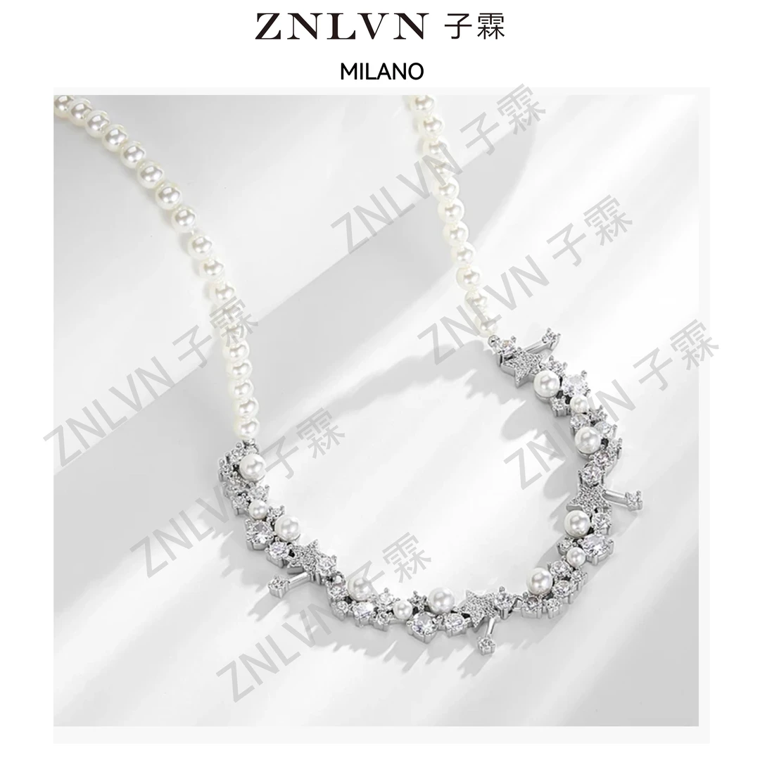 铁合金仿珍珠项链 ZNLVN长款短款夏季珍珠等款式项链