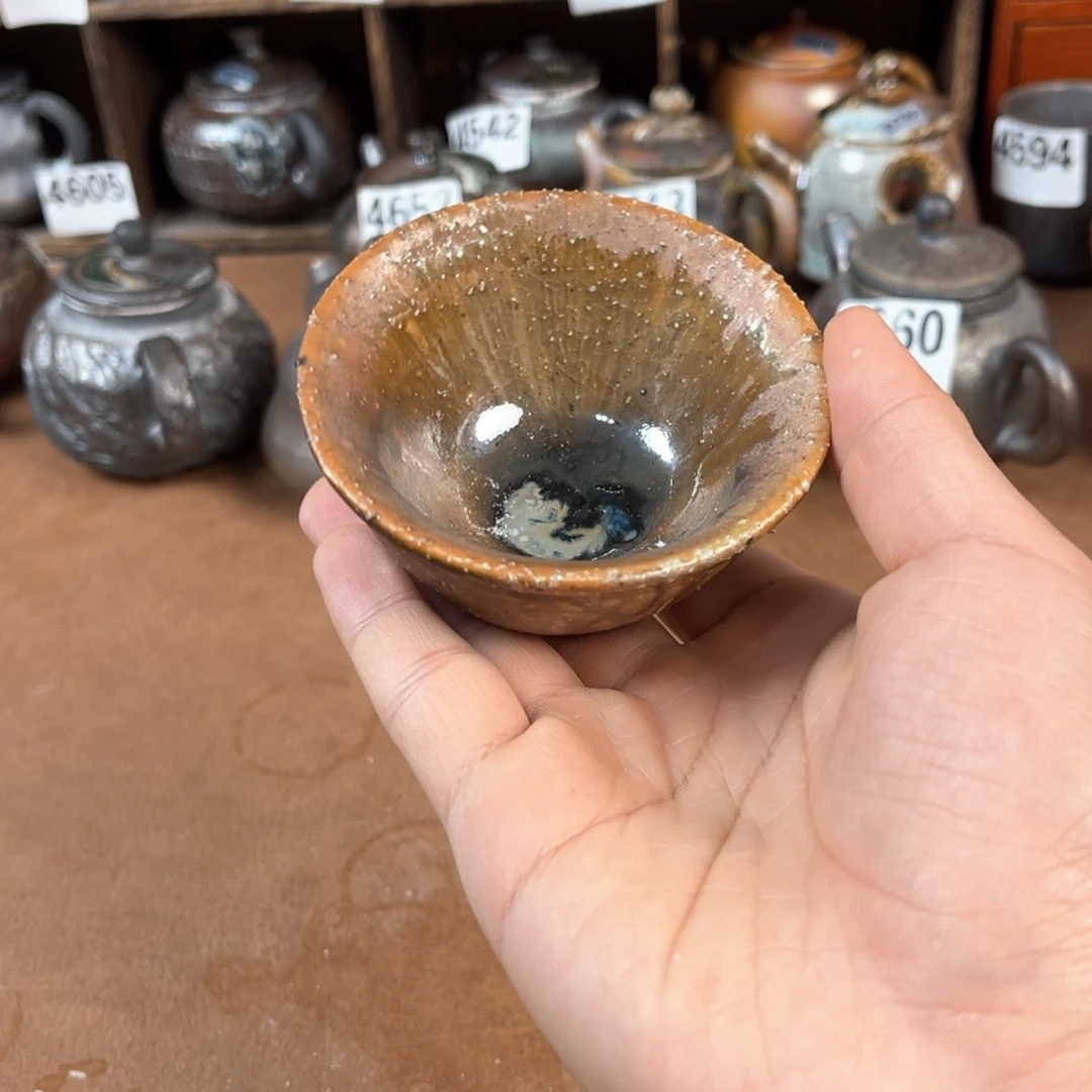 壶柴烧茶器主人杯