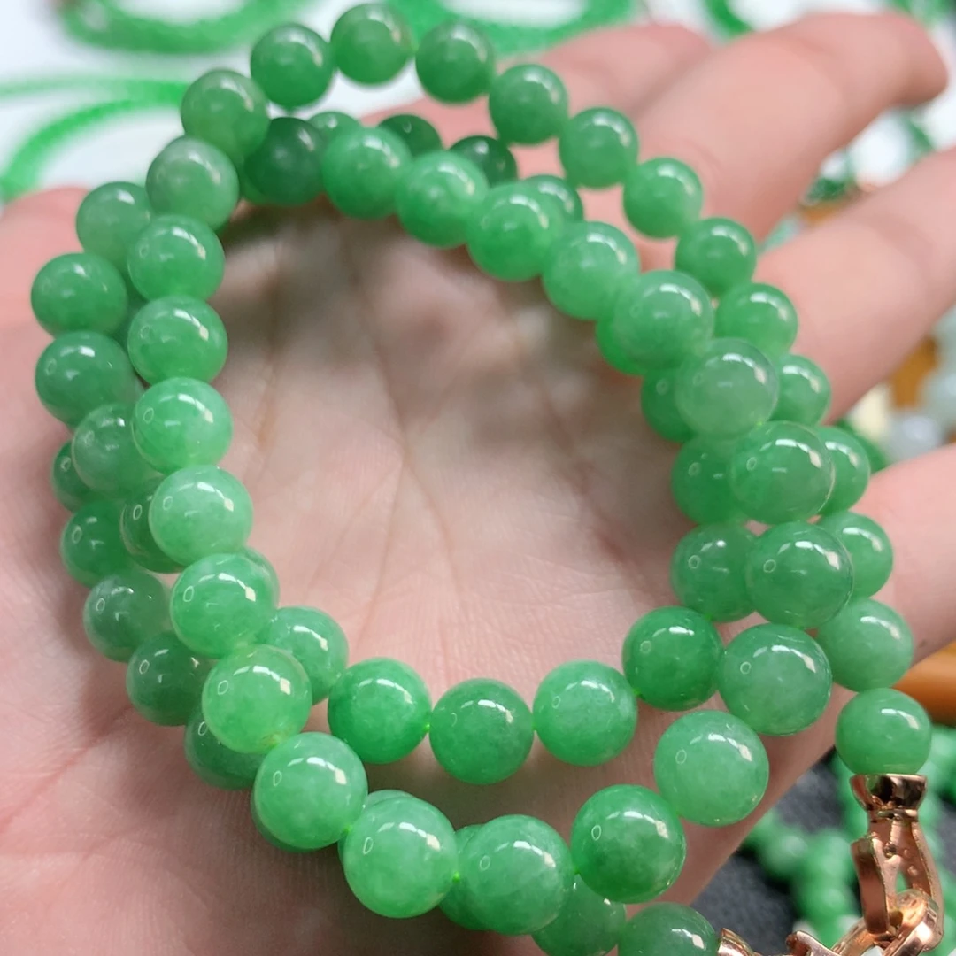 翡翠未镶嵌手链翡翠