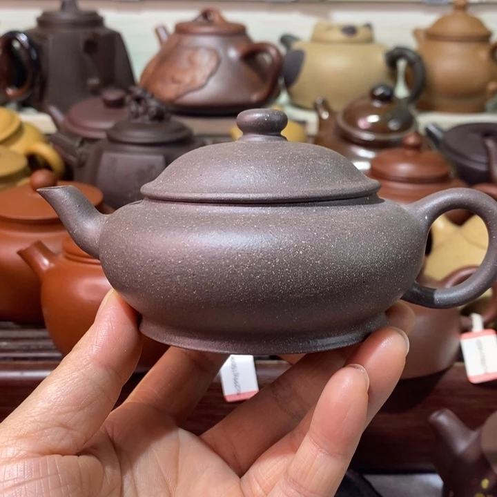 茶壶紫砂微瑕处理一把