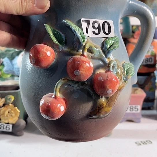 红陶多肉植物花盆