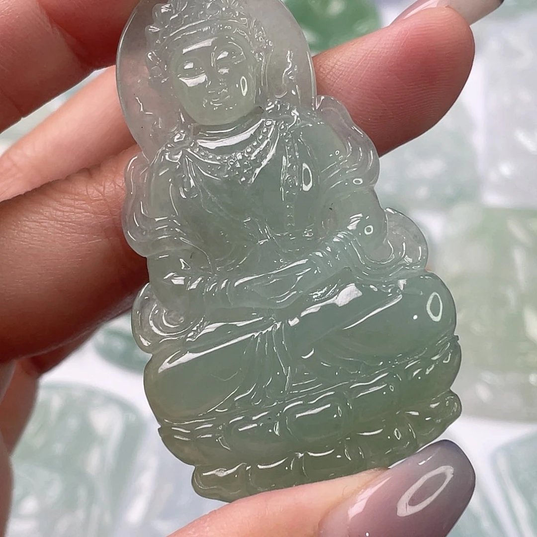 吊坠(不含链)未镶嵌翡翠1