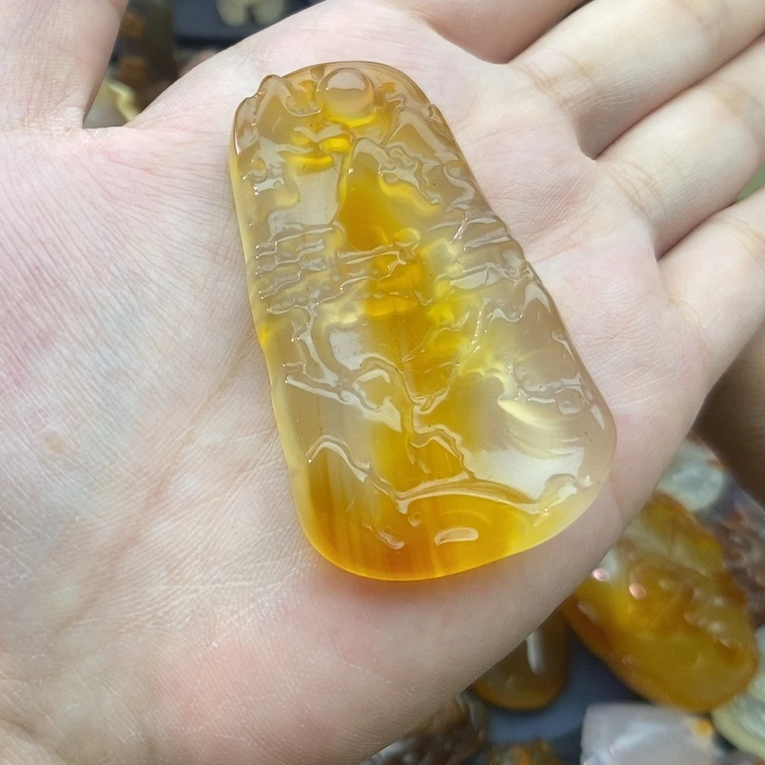 玛瑙/玉髓未镶嵌颈饰