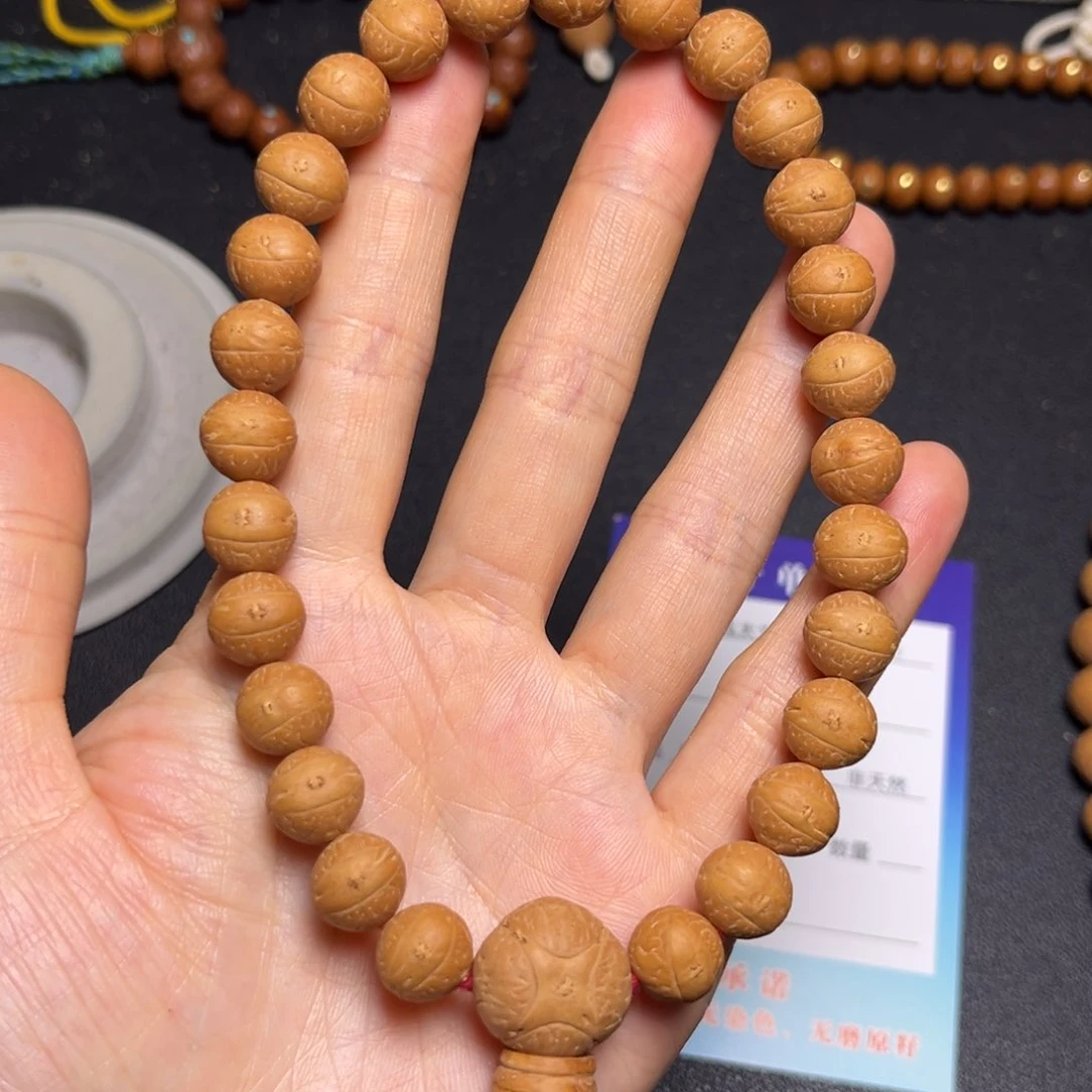 凤眼菩提吊坠11mm大眼萌精品27颗手持