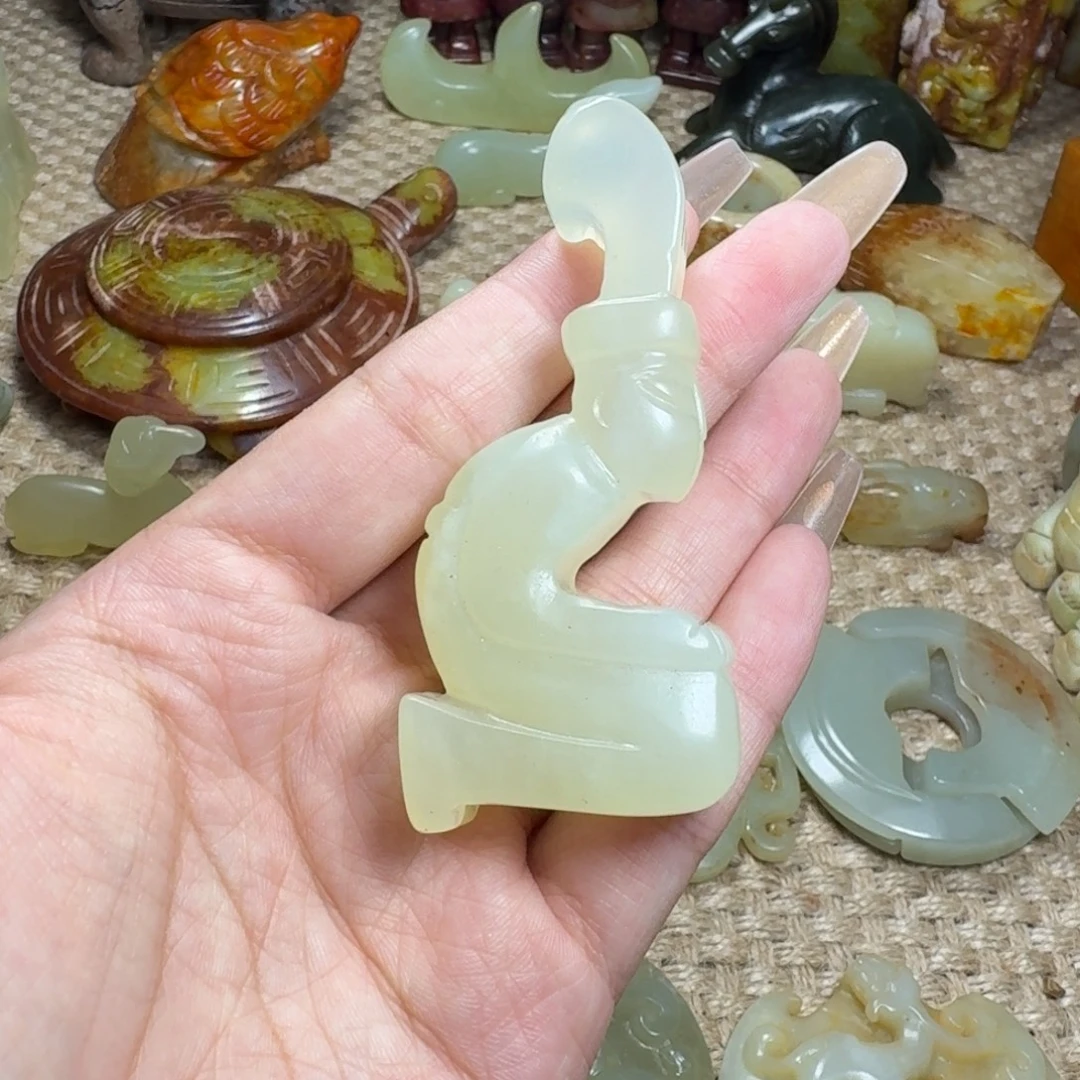 吊坠白玉菩提挂件