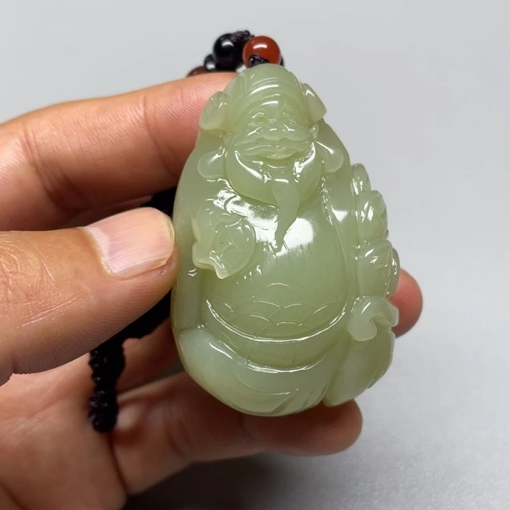 吊坠(不含链)未镶嵌和田玉顺***@