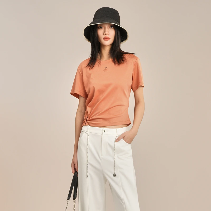 XK201029A533-XG雪歌24夏新款短袖T恤