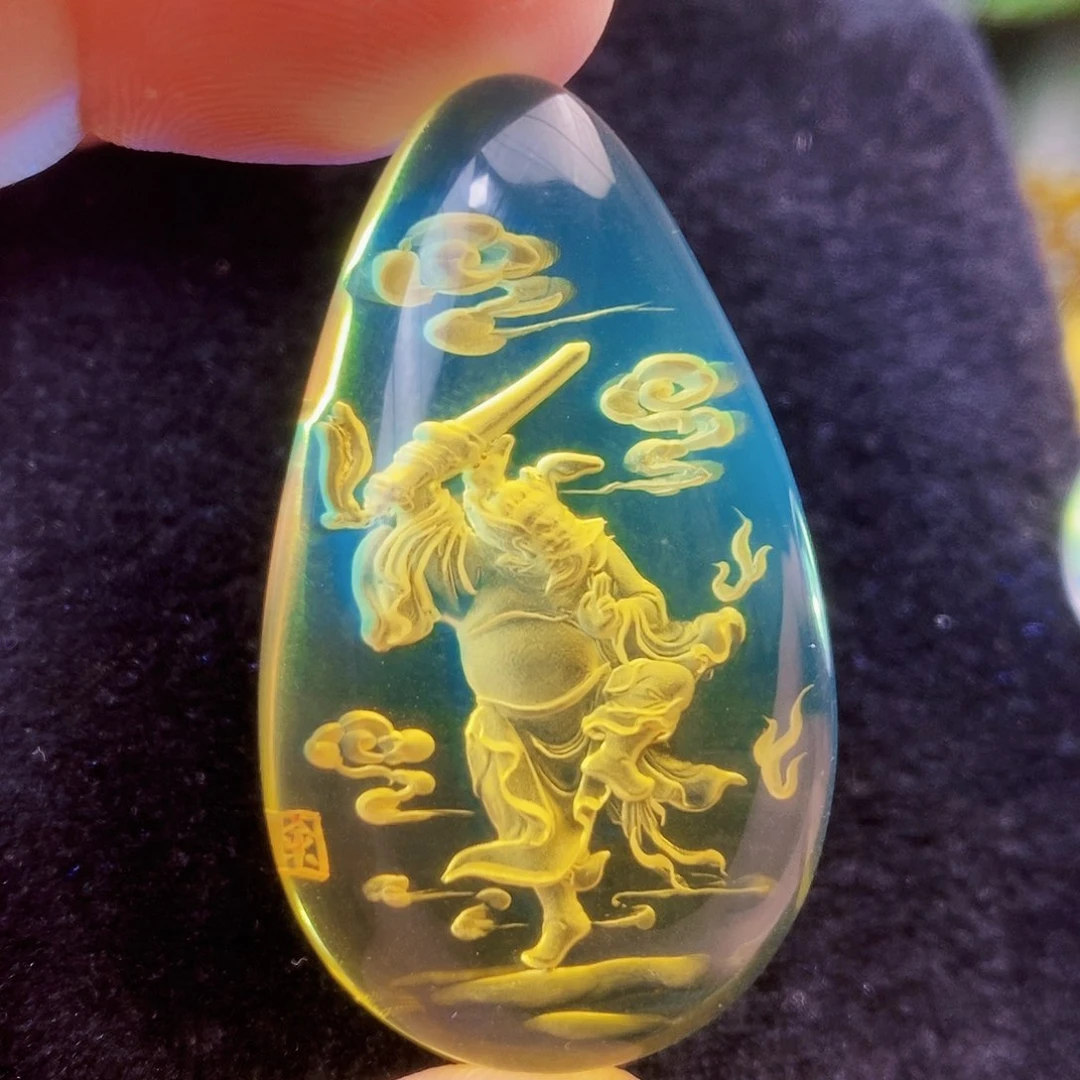 【闪购商品】金珀吊坠(不含链)未镶嵌