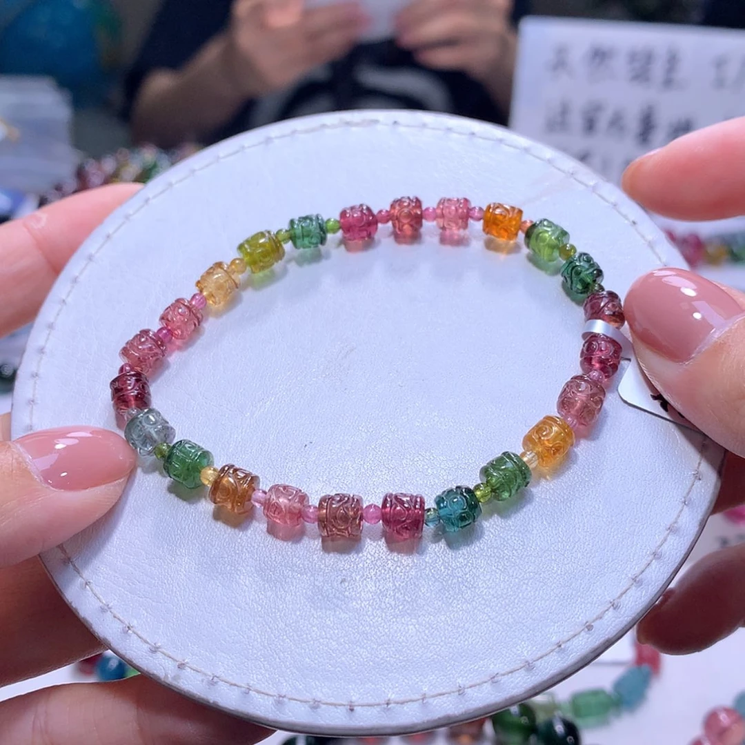 【闪购商品】未镶嵌手串碧玺5.4m