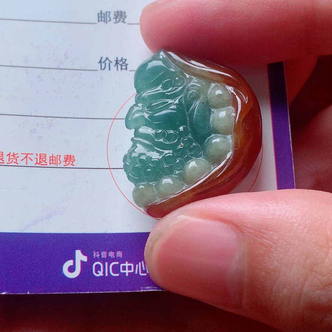 颈饰未镶嵌翡翠达摩祖师