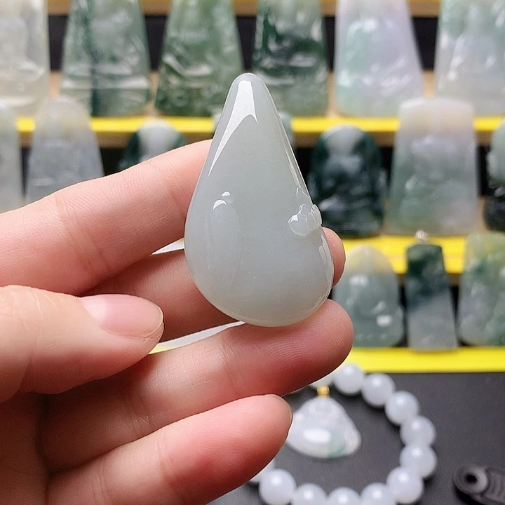 军***梦翡翠未镶嵌吊坠(不含链)悟道
