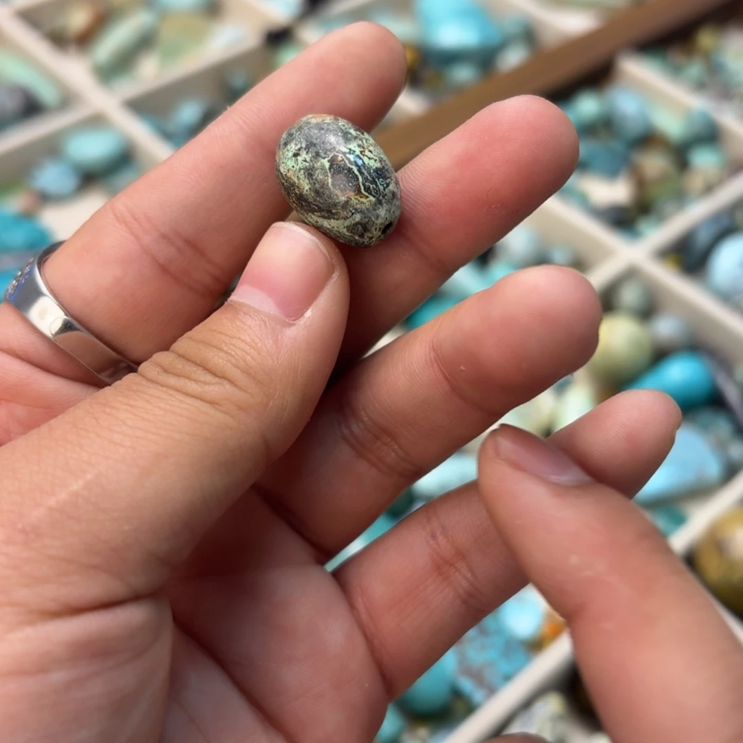 识****南红玛瑙未镶嵌绿松石