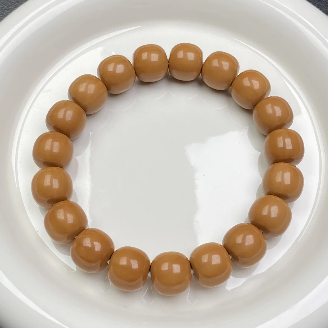 《丹姐甄选猴头》猴头龙岩打磨高端老型手串原色无瑕疵尺寸12➕