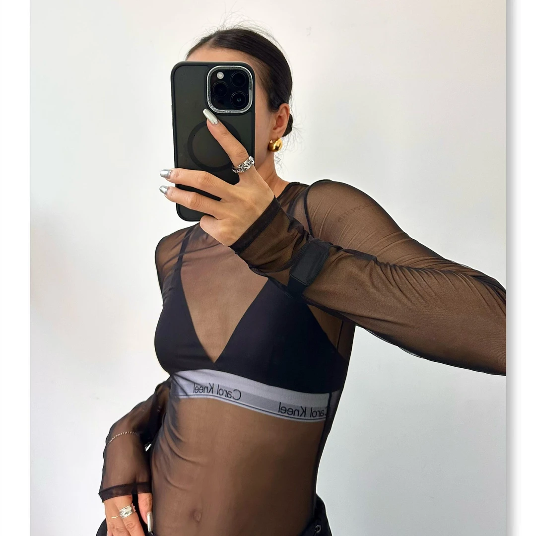 清！Carol kneel 1101自制经典棉质休闲运动型三角杯吊带内衣