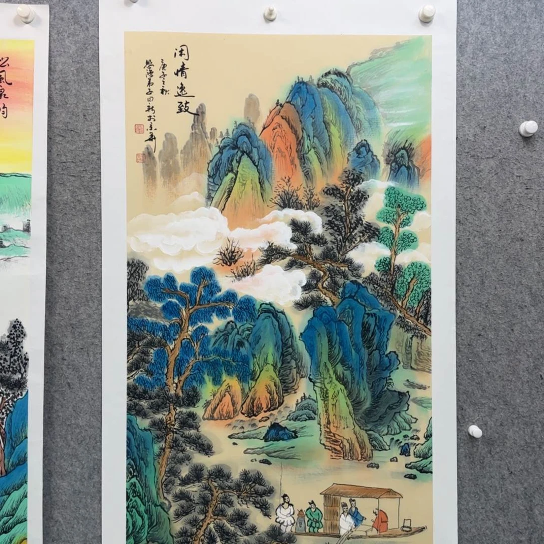 书法作品多次参加