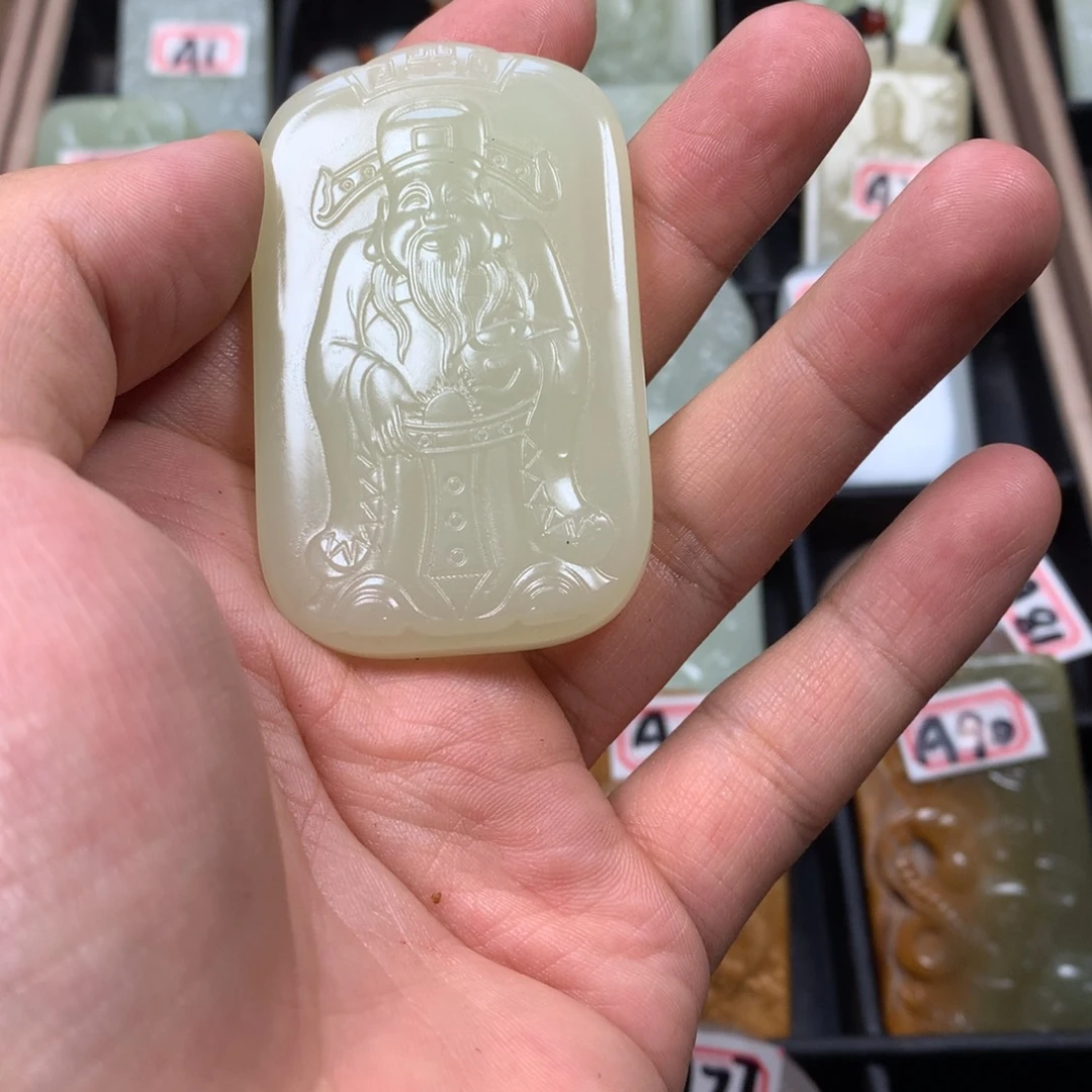 昆仑山料方解石玉