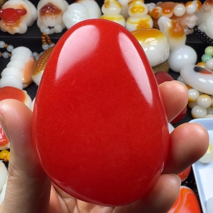 新疆戈壁五彩石金丝