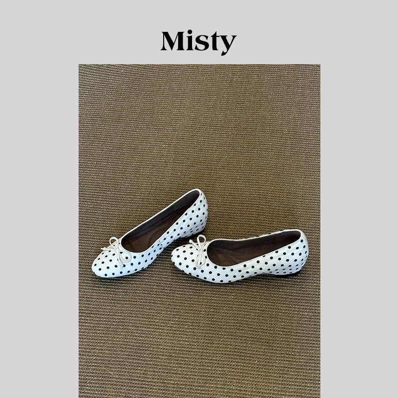 Misty雾屿女鞋|34-40码|3cm|2025爆款马毛平底浅口方头百搭单鞋