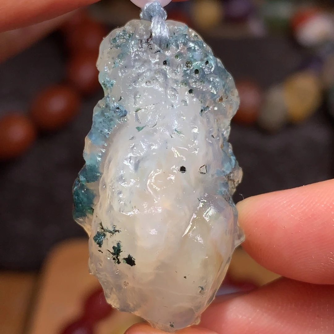 未镶嵌玛瑙/玉髓珠宝半成品