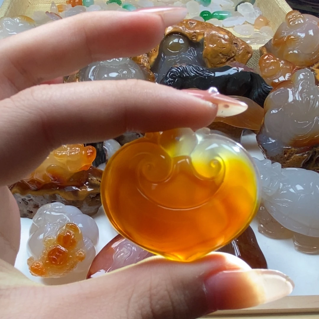 玛瑙/玉髓未镶嵌颈饰