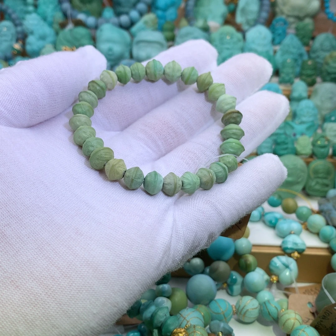 绿松石未镶嵌手链