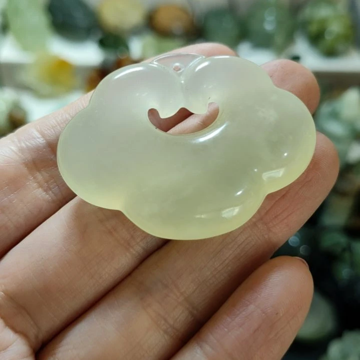 岫玉挂坠款式未镶嵌