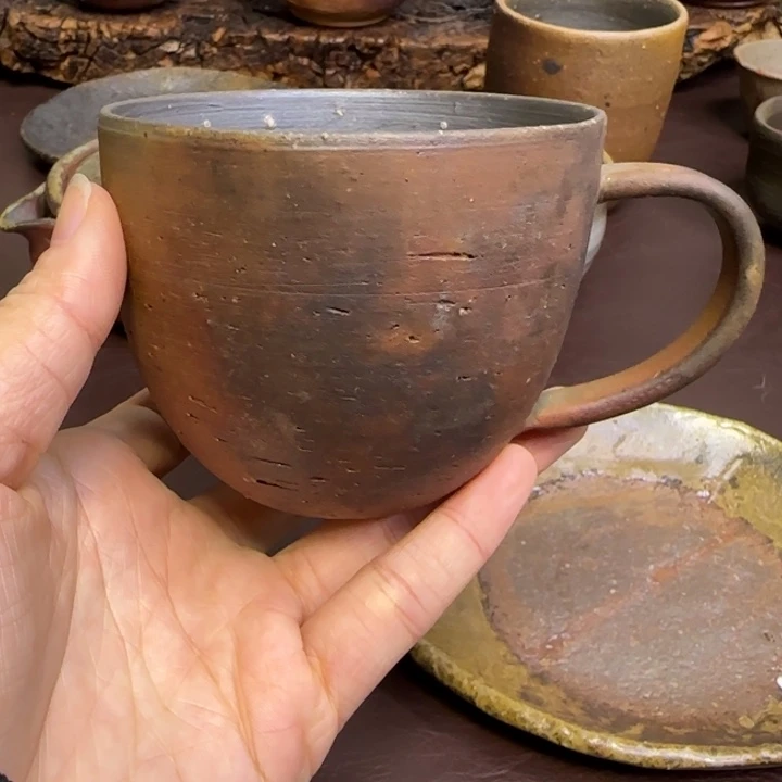 备前烧作品备前烧铃木美基