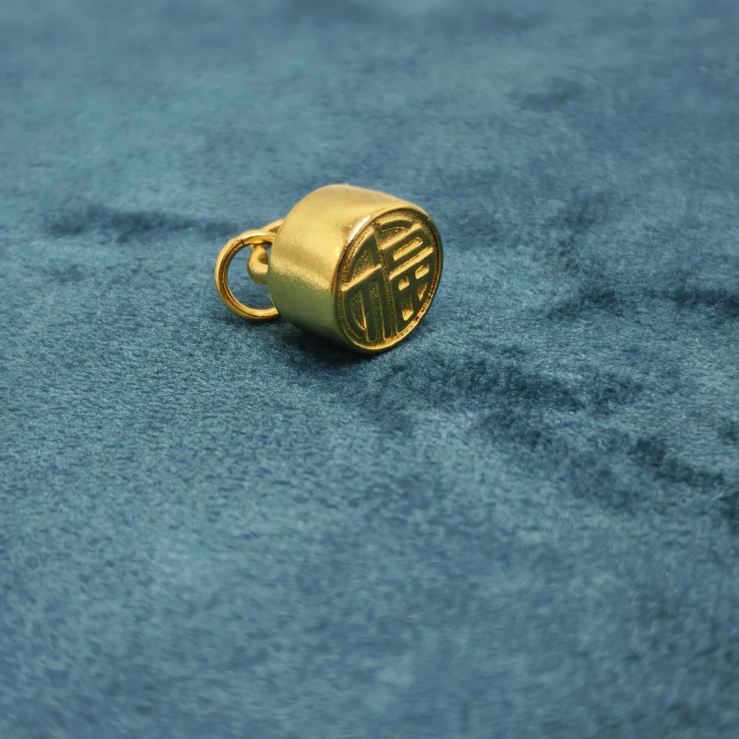 圆形福字吊坠A32