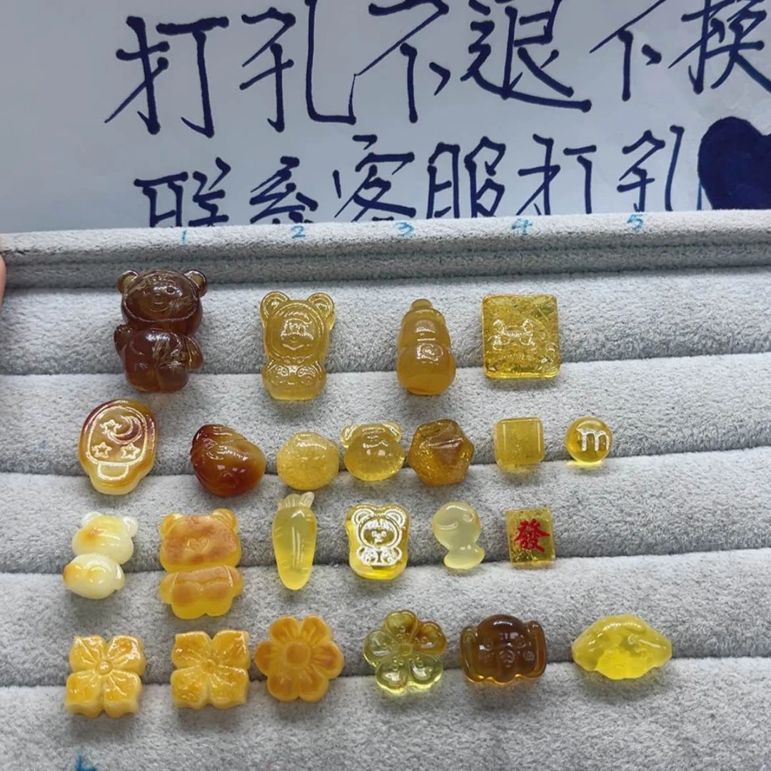 【闪购商品】琥珀裸石未镶嵌.**?天然琥珀