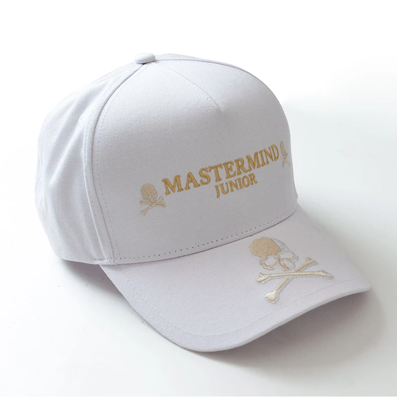 Masterndjunior球帽暗黑潮牌金标刺绣春夏防晒帽子MJ22SSC020
