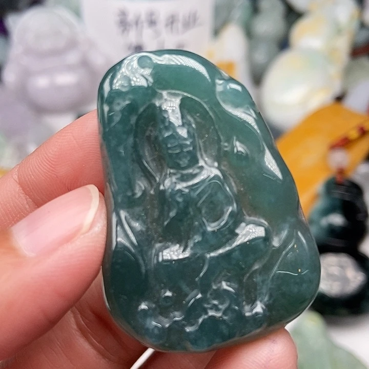 未镶嵌挂件翡翠翡翠
