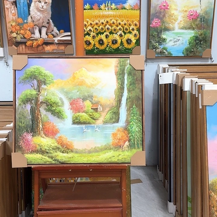 油画5060油画作品展作品展作品集展