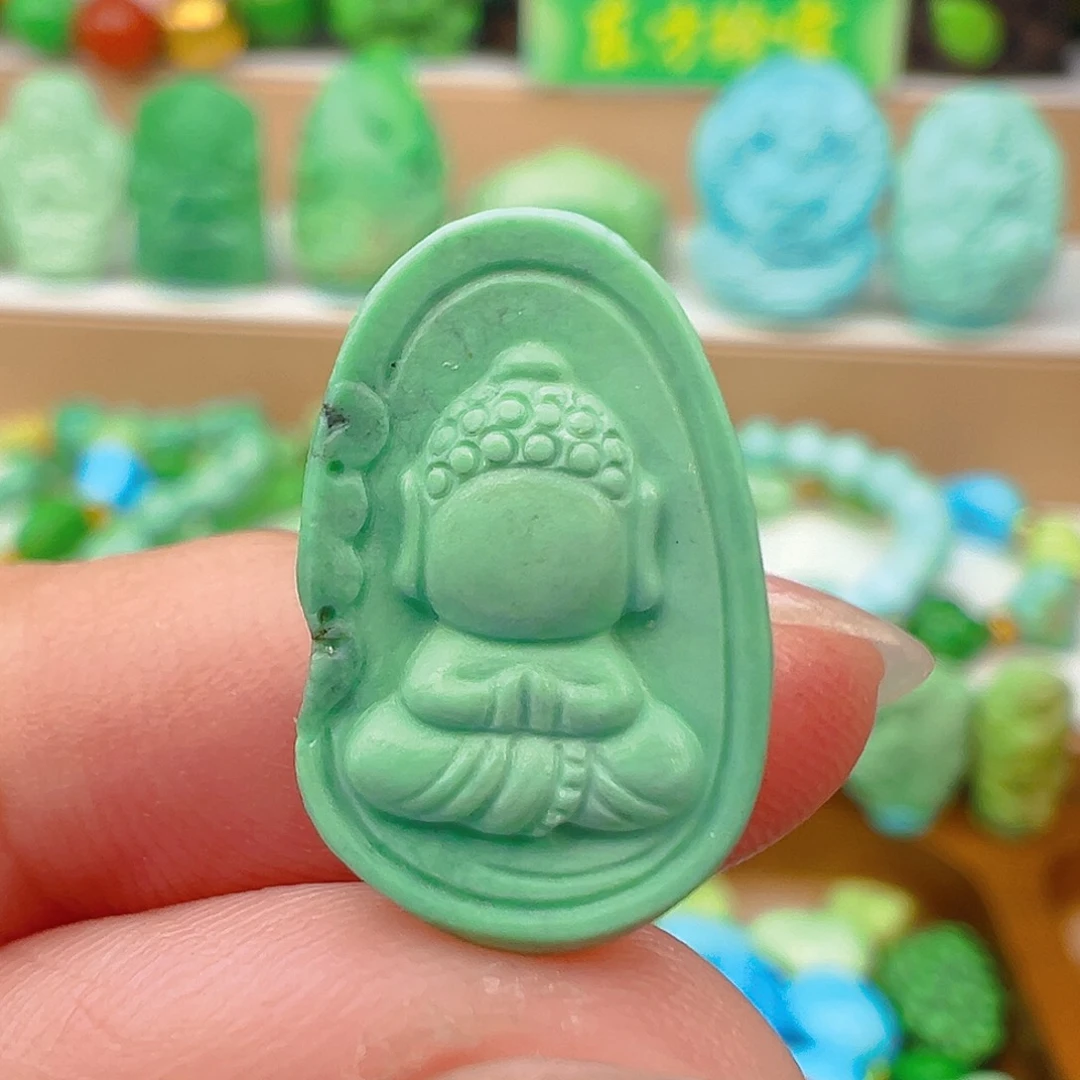未镶嵌绿松石项链