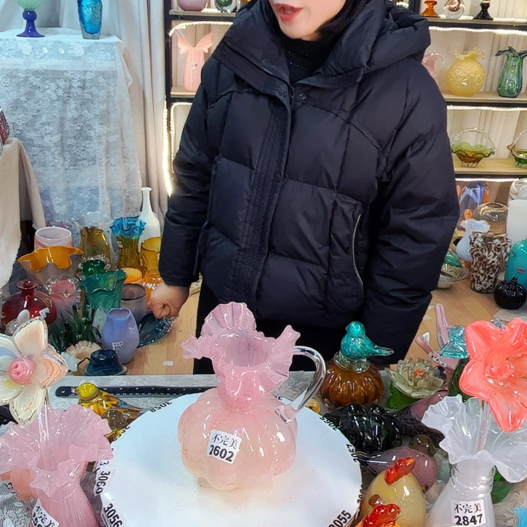 2602 家悦美居琉璃摆件不完美