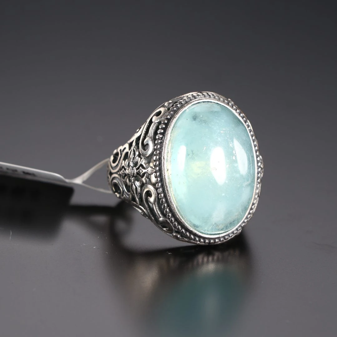 250501059/博古通今/集古藏今/海蓝宝戒指/古董首饰