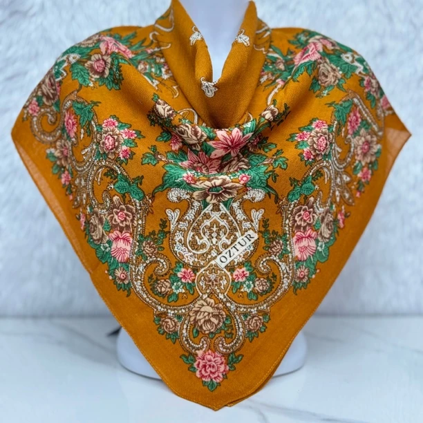 01 oztur 80cmيۇڭ ياغلىق 民族风羊绒头巾女士百搭洋气高档方巾