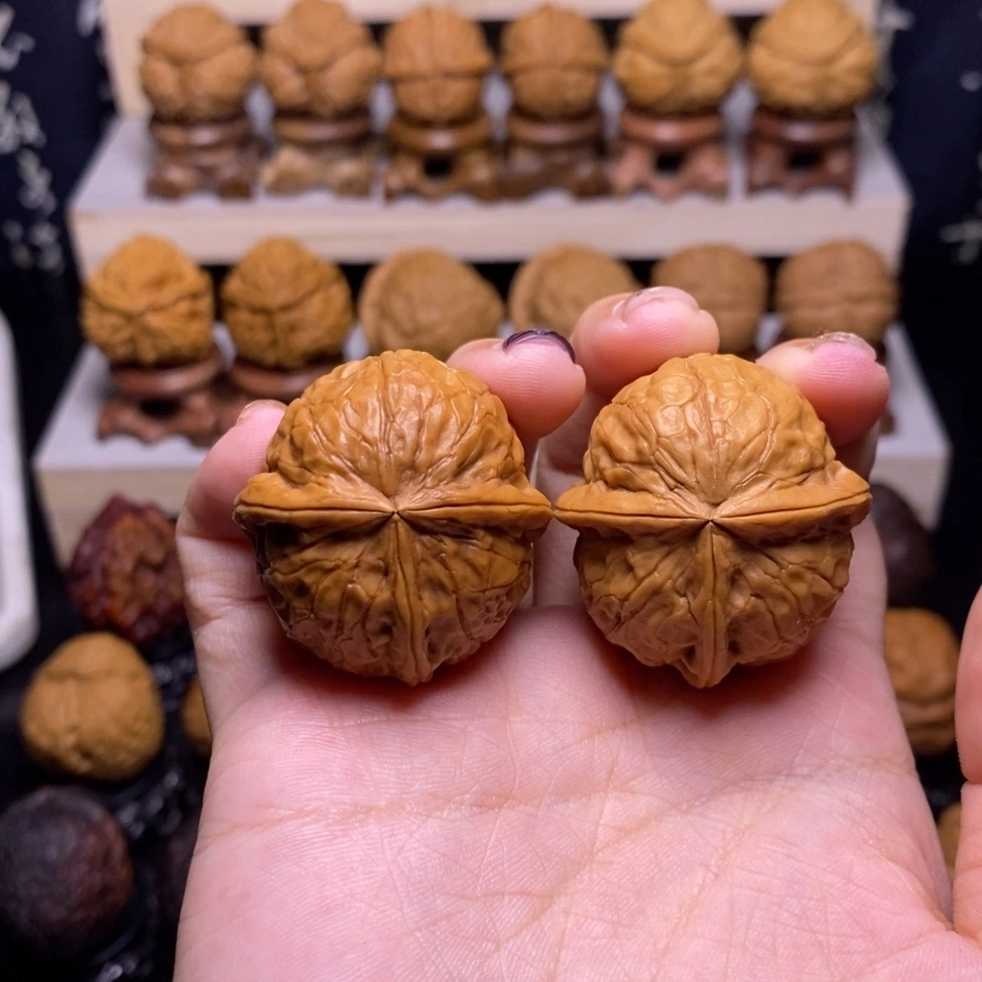 把件文玩核桃Z福瓜三棱32…………