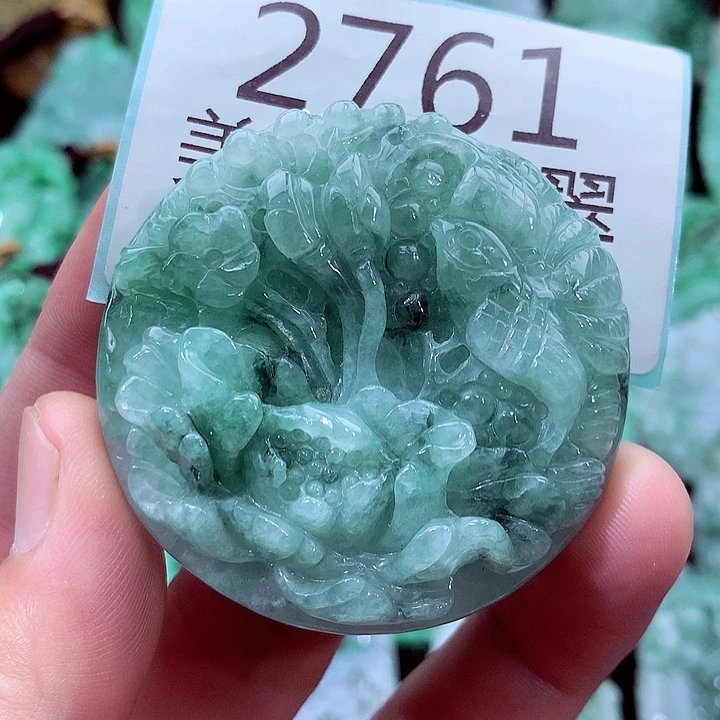 吊坠(不含链)未镶嵌翡翠
