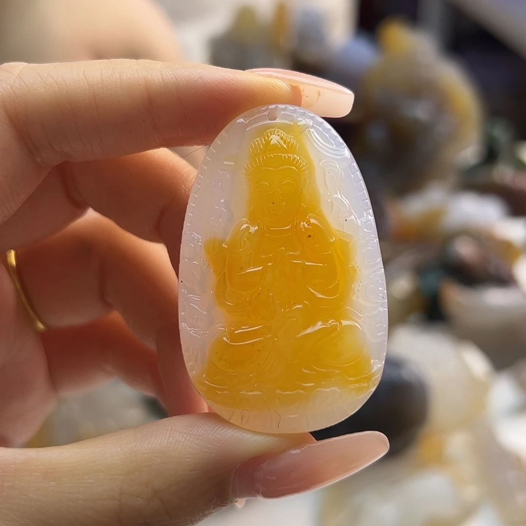 玛瑙/玉髓未镶嵌项链