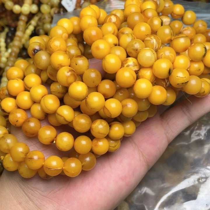 琥珀未镶嵌珠宝奇石