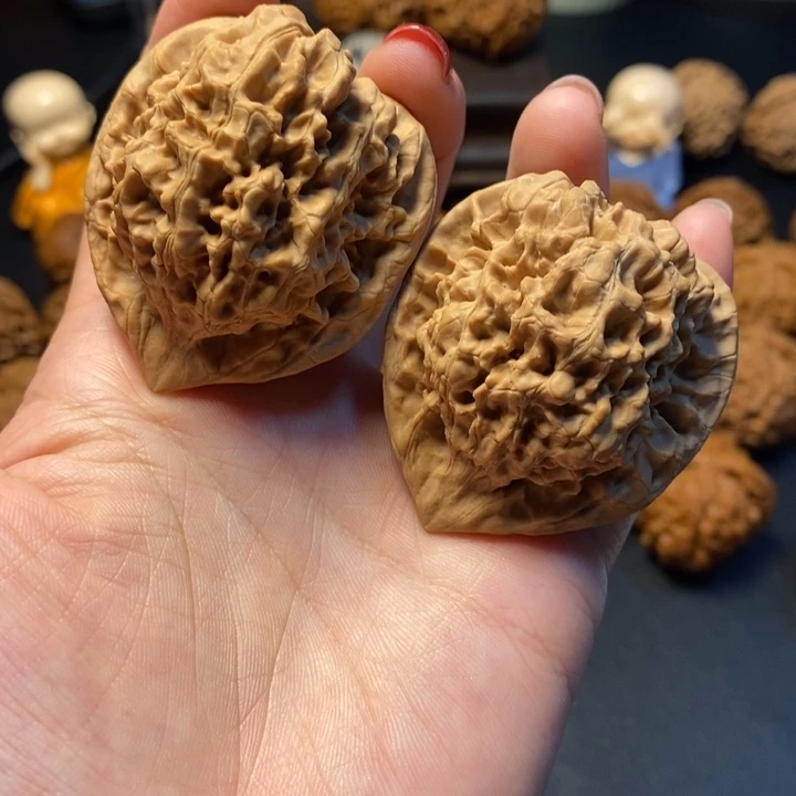 文玩核桃把件A***.33号王勇打底42尺