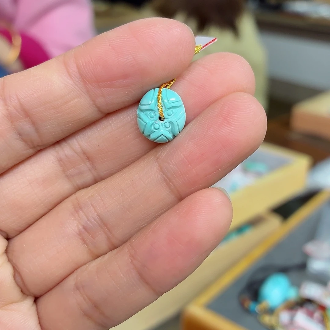 未镶嵌绿松石珠宝奇石