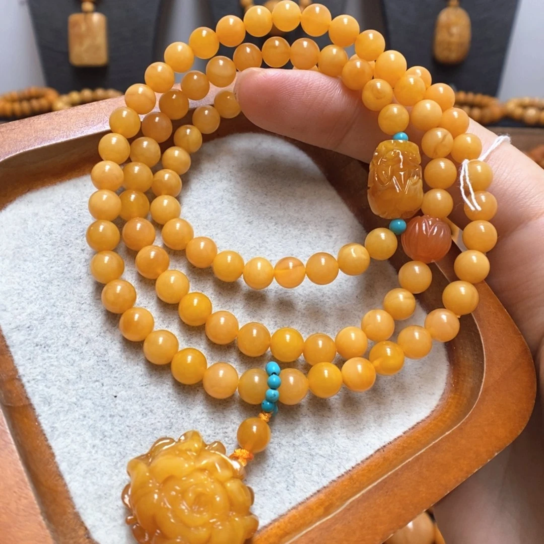 手链蜜蜡未镶嵌蜜蜡
