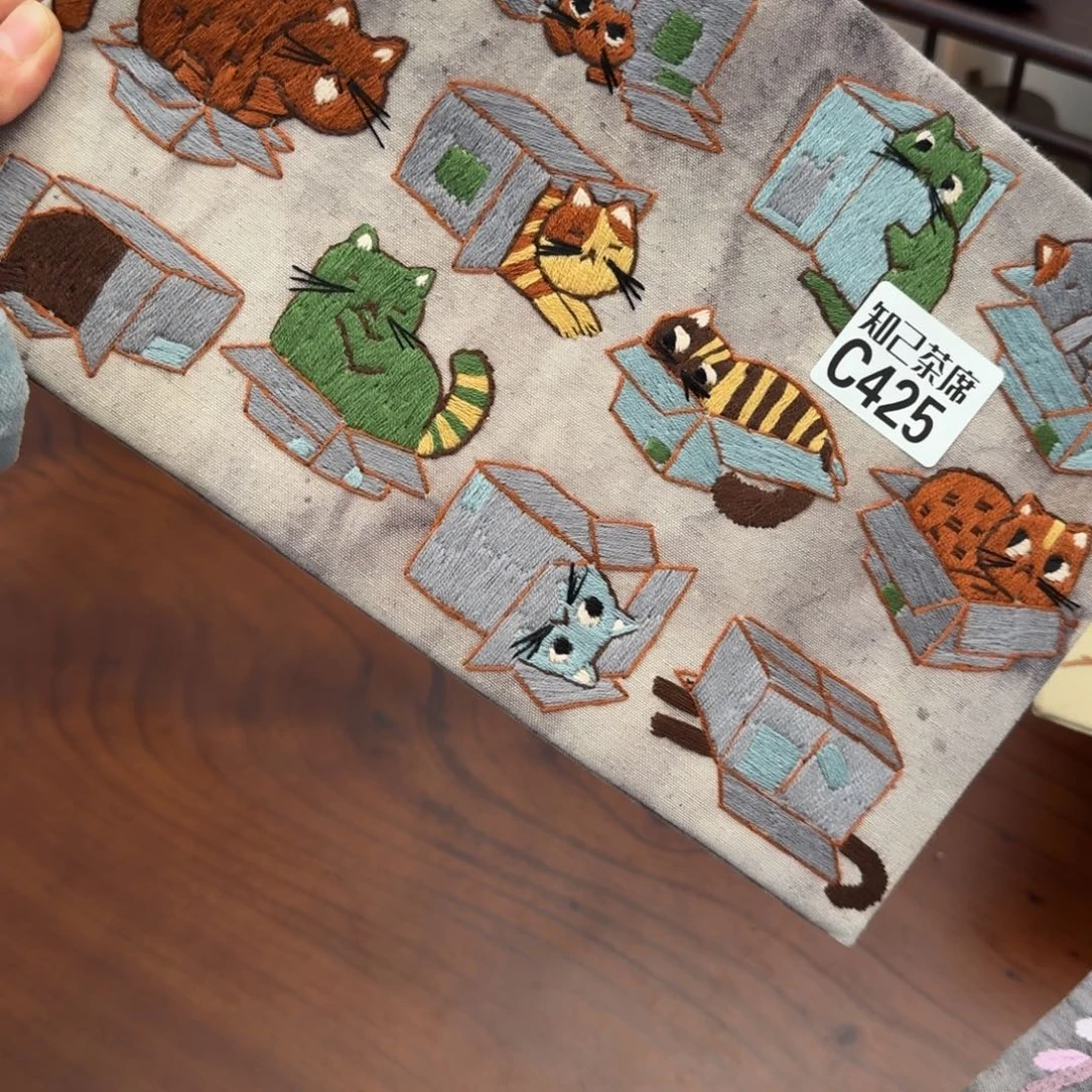 蔷***开刺绣知己425刺绣系列